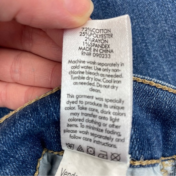 PacSun High Rise Jegging Jeans Size 26 Blue Stretch Skinny Denim - Picture 7 of 7